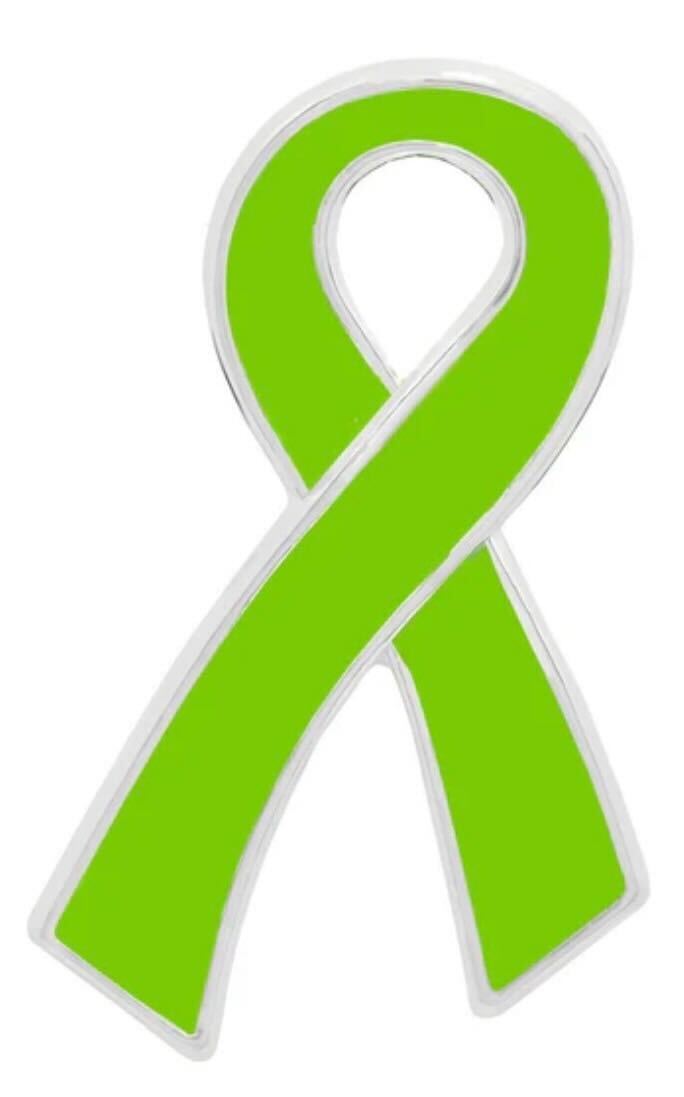 Non-Hodgkin's Lymphoma Awareness Ribbon - Lime Green